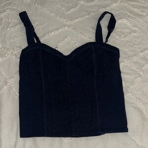 Aeropostale Dark Blue Camisole Top